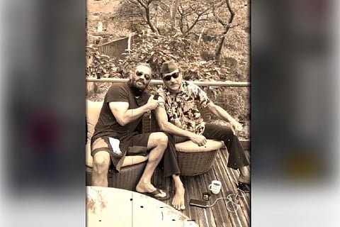 Suniel Shetty celebrating 45 years of friendship with Jackie Shroff