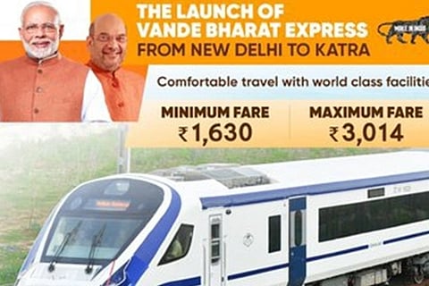 Fresh tenders issued for manufacturing of Vande Bharat trains