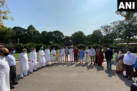 Opposition walkout: 'Will boycott Rajya Sabha till demands are met'