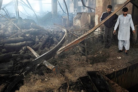 Baldia factory (AFP)