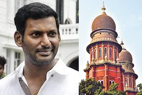Actor Vishal; Madras High Court