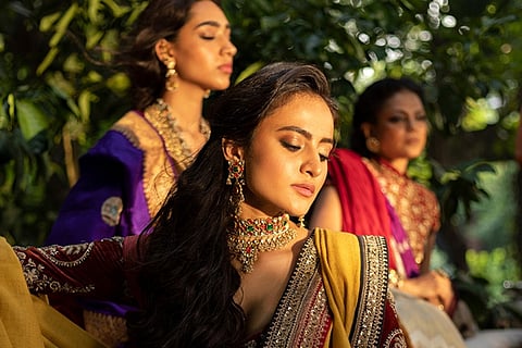 Ceremonial dressing in Anju Modi's couture collection