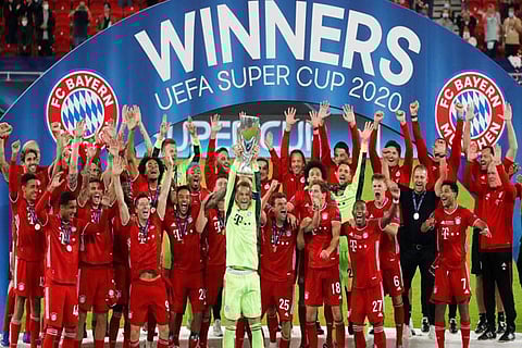 Bayern wins UEFA Super Cup