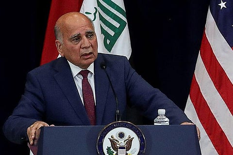 Iraq's foreign minister makes first visit to Iran