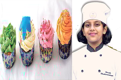 Apart from cupcakes, Vinusha also make brownies and sandwiches; Vinusha MK