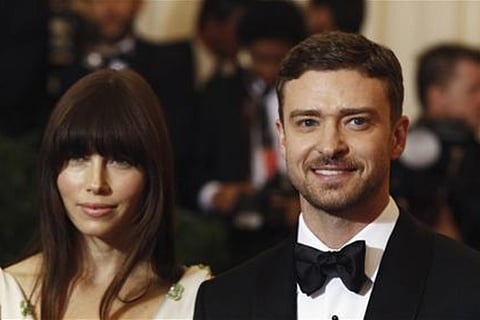 Jessica Biel and Justin Timberlake