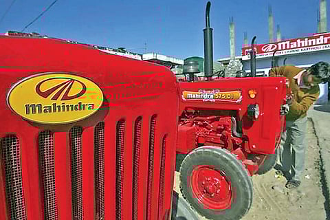 Mahindra and Mahindra's tractor sales jump 128 pc y-o-y in Mar