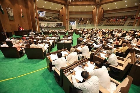 Cong MLA tears copy of 'Love Jihad' Bill in Gujarat Assembly