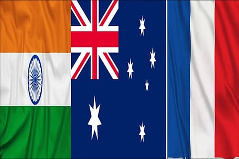India, France and Australia to hold trilateral talks