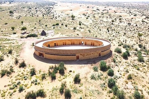 Jaisalmer school tells story of sustainability through architectural marvel