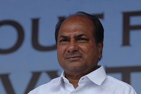Congress Leader A K Antony (File Photo)