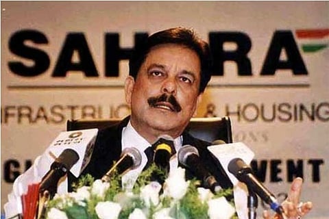 File photo: PTI; Sahara Group Chairman Subrata Roy Sahara