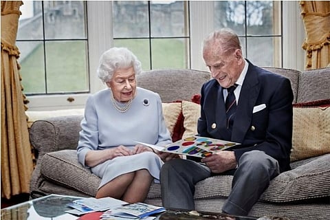 File photo: Queen Elizabeth and Prince Phillip