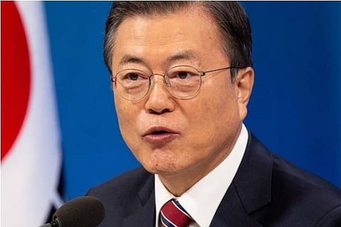 File photo: South Korean President Moon Jae-in