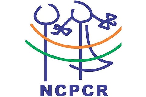 Give information on number of children infected with COVID-19 at child care homes: NCPCR to states