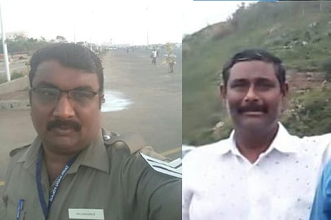 Maharajan(L), Murugesan(R)