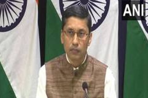 External Affairs Ministry Spokesperson Arindam Bagchi (Photo: ANI)