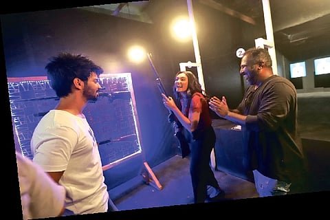 From the shooting of Kaadhal Conditions Apply