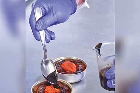 Gourmet treatment for dinner time on space station