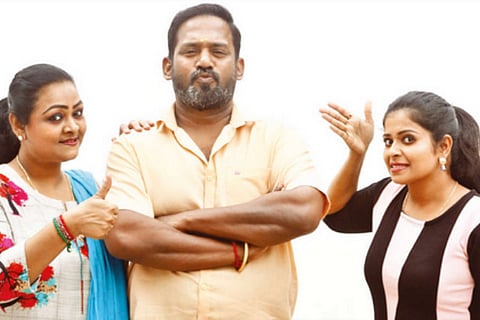 Shakeela, Robo Shankar and Madhumitha