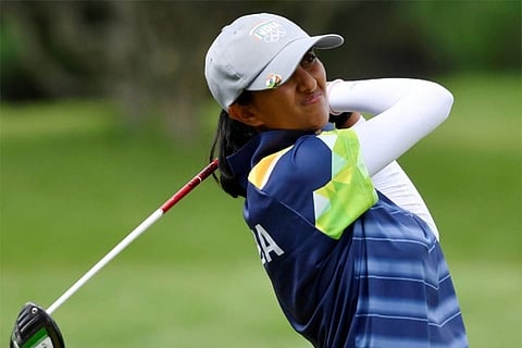 File photo: Golfer Aditi Ashok