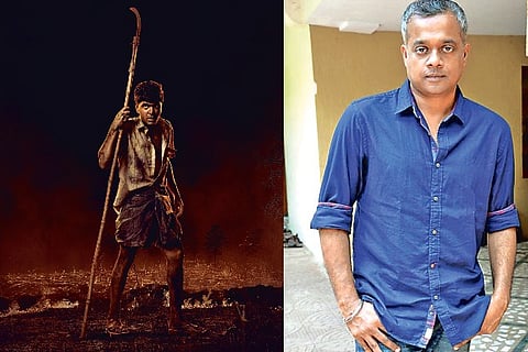 STR in Vendhu Thanindhathu Kaadu; Director Gautam Vasudev Menon