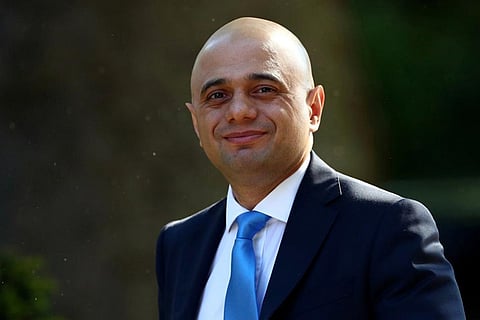 UK Health Secretary Sajid Javid (File photo)