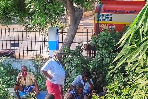 Miscreants were seen using the park for illegal activities