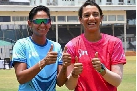 Harmanpreet Kaur and Smriti Mandhana