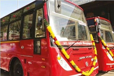 The new fleet of buses flagged off on Thursday