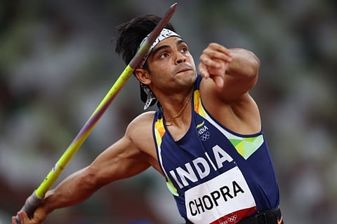 Neeraj Chopra (Image courtesy: Reuters)