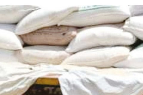 A truck load of PDS rice which was seized in city the other day