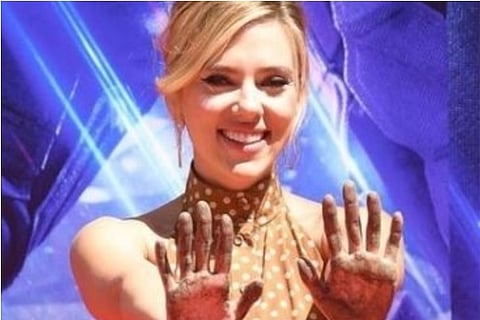 Photo taken from Scarlett Johansson's Instagram page