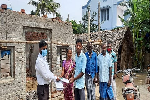 Transparent Administration: Village civic head distributes balance sheet to residents