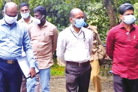 Sub-committee inspects Mullaiperiyar dam as storage level stands at 134 feet