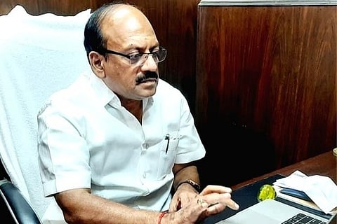 File photo: Rural industries minister T M Anbarasan