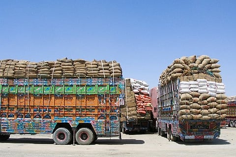 Trucks rolling across Afghanistan border as trade resumes