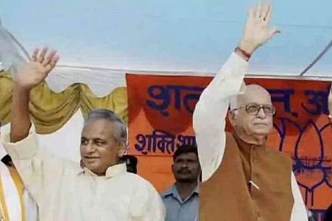 Kalyan Singh and LK Advani (File Photo)