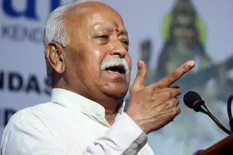 RSS Leader Mohan Bhagwat (File Photo)