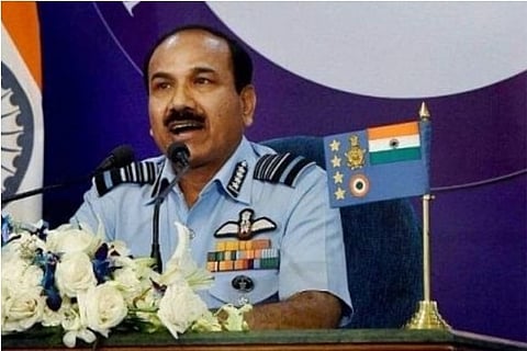 Ex-IAF chief Arup Raha (PTI)