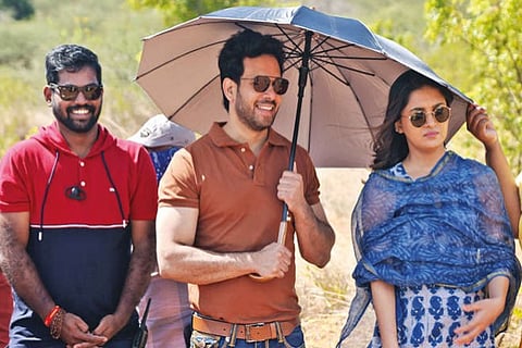 Bharath- Vani Bhojan untitled film goes on floors in Tenkasi