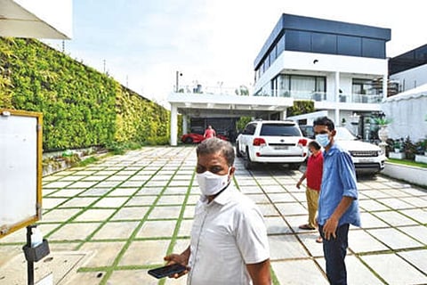 The beachfront property at Kanathur