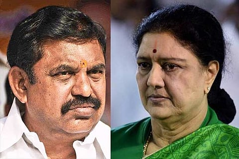Ex-CM Edappadi K Palaniswami; VK Sasikala