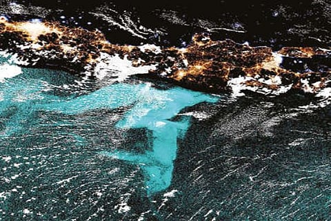 Mysteries of the deep: Satellites spot oceans aglow with trillions of organisms