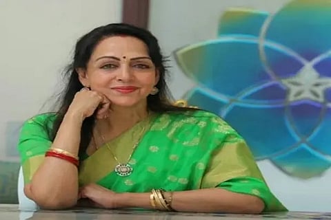 Hema Malini (Image source: Instagram/ANI)