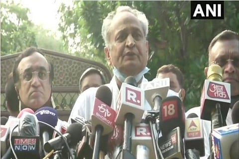 File photo: Rajasthan Chief Minister Ashok Gehlot