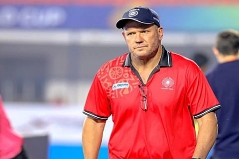 India's Hockey Coach Graham Reid (Image Courtesy: ANI)
