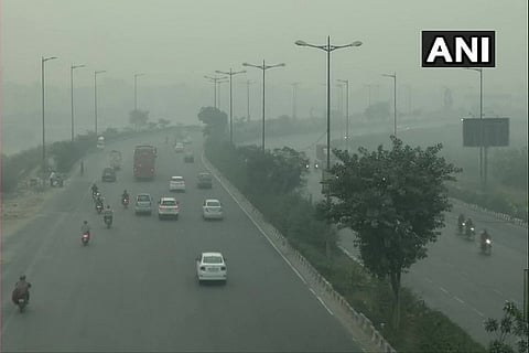 Air Quality Index has been severely affected in New Delhi (Photo: ANI)