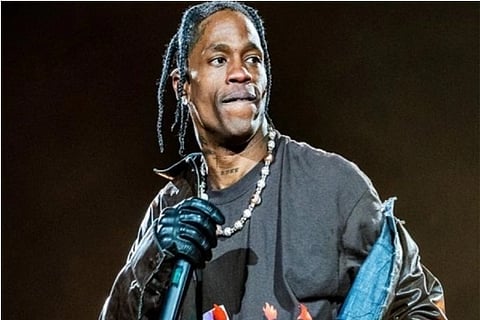 Rapper-songwriter Travis Scott (Image Courtesy: ANI)