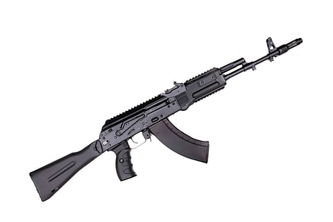 AK-203 assault rifle (Photo: ANI)